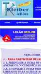 Mobile Screenshot of kleiberleiloes.com.br